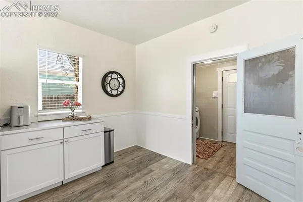 a view of bathroom with dual sinks