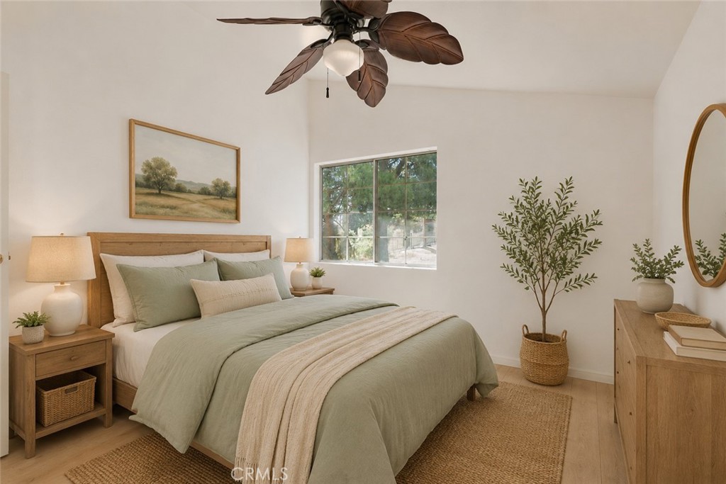 34881 Los Nogales Road Temecula, CA 92592 - Photo 37 of 50 Virtually staged bedroom 3 shown with flooring.