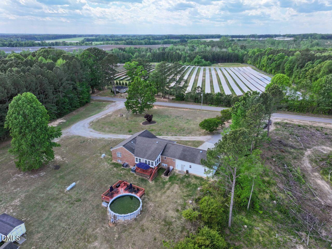376-t K T K Allen Road Louisburg, NC 27549 - Photo 49 of 49 an aerial view of a house with outdoor space