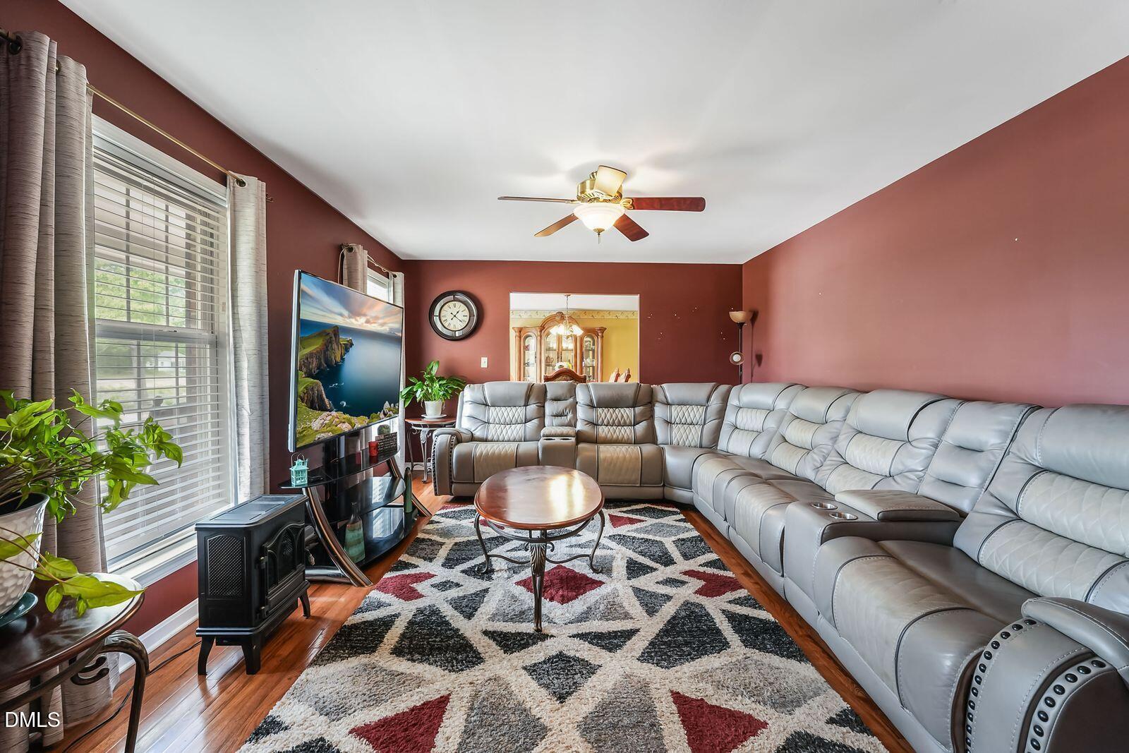 376-t K T K Allen Road Louisburg, NC 27549 - Photo 5 of 49 a living room with furniture and a large window