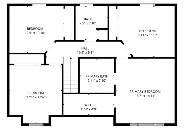 5727 South 3550th Street West Roy, UT 84067 - Photo 48 of 49 Floor plan - 2nd Floor