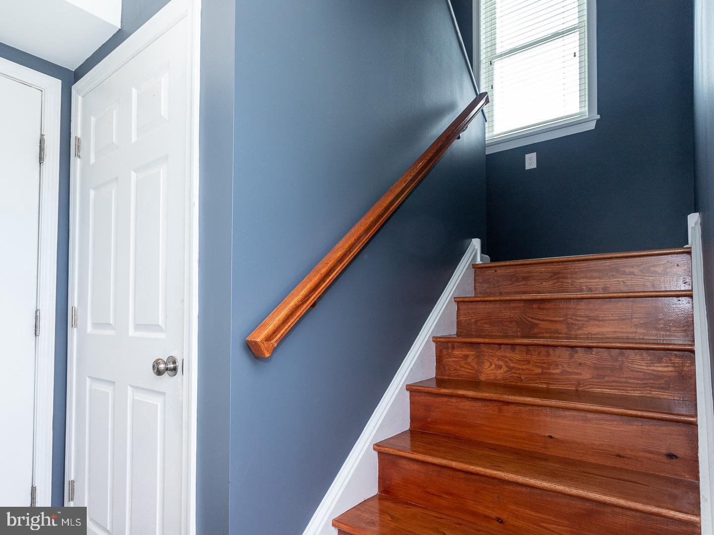 424 Bluebuff Road King of Prussia, PA 19406 - Photo 42 of 53 Bottom of Stairway leading to Garage and Backyard