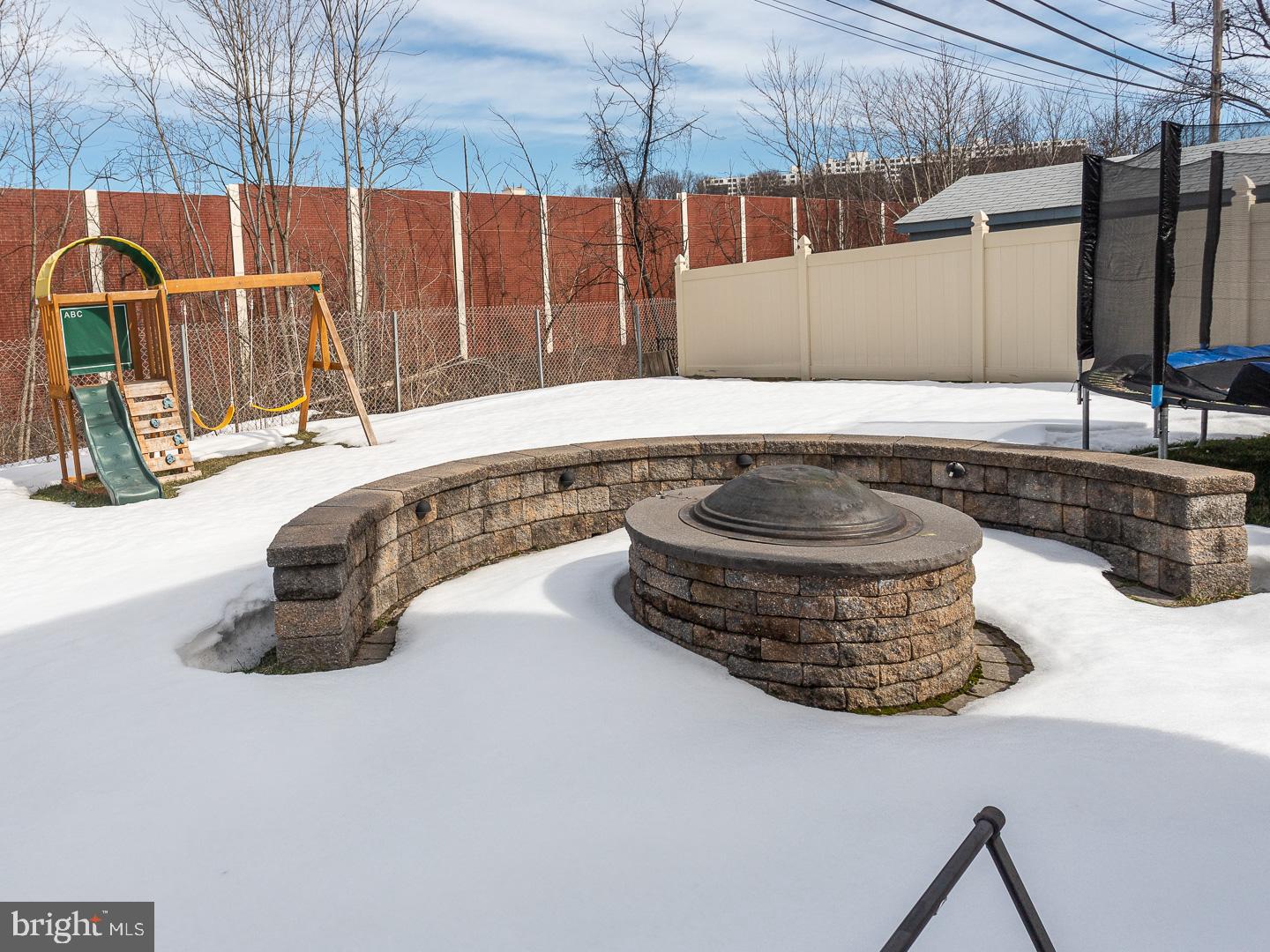 424 Bluebuff Road King of Prussia, PA 19406 - Photo 49 of 53 Charming Stone Fire Pit and Adorning Stone Bench