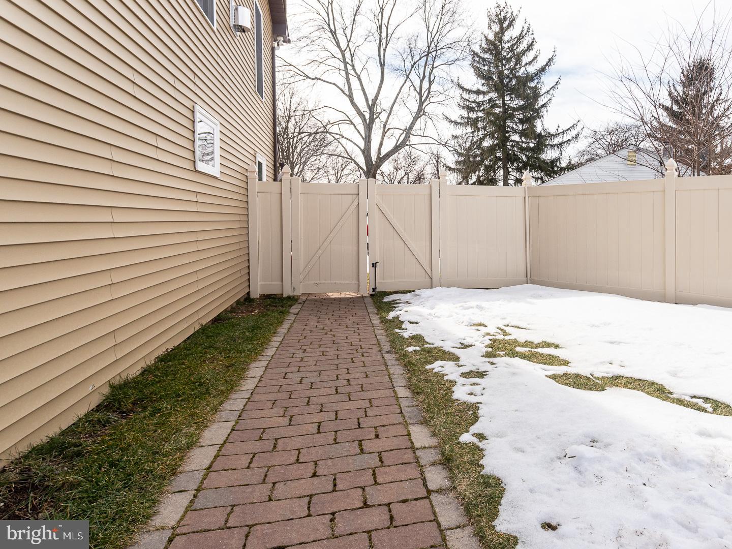 424 Bluebuff Road King of Prussia, PA 19406 - Photo 52 of 53 Gated Side Walkway leading to the Driveway