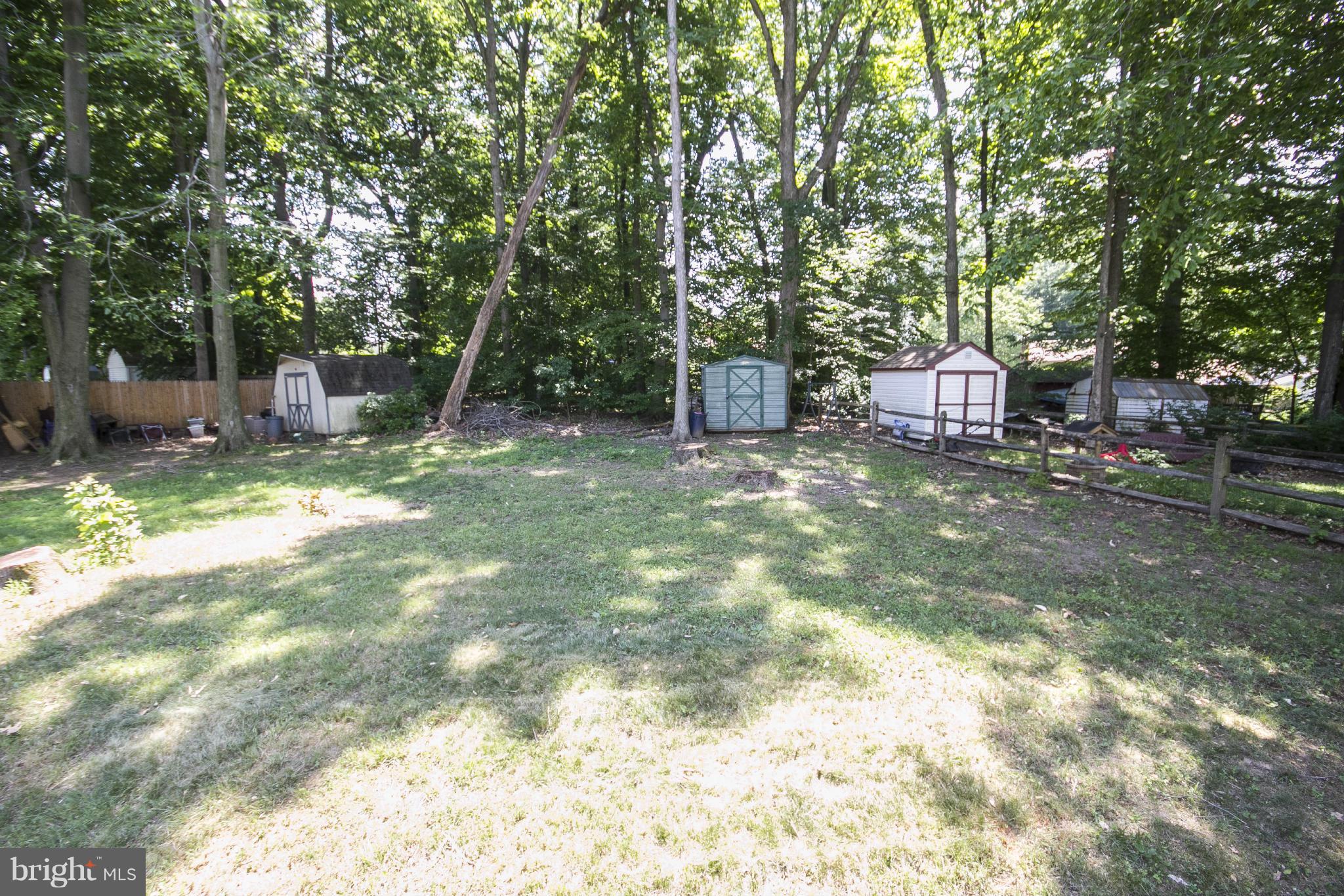 117 Boxthorn Road Abingdon, MD 21009 - Photo 29 of 30 Spacious Yard w/Shed Backing to Trees