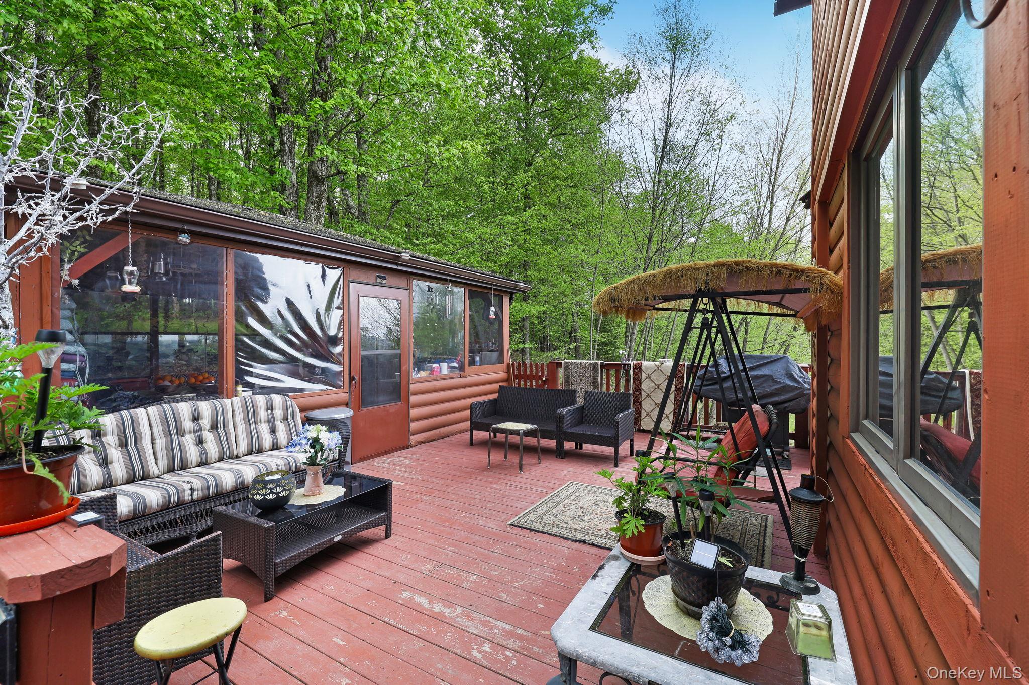 969 Hurd Road Jeffersonville, NY 12748 - Photo 32 of 33 a view of outdoor space with seating