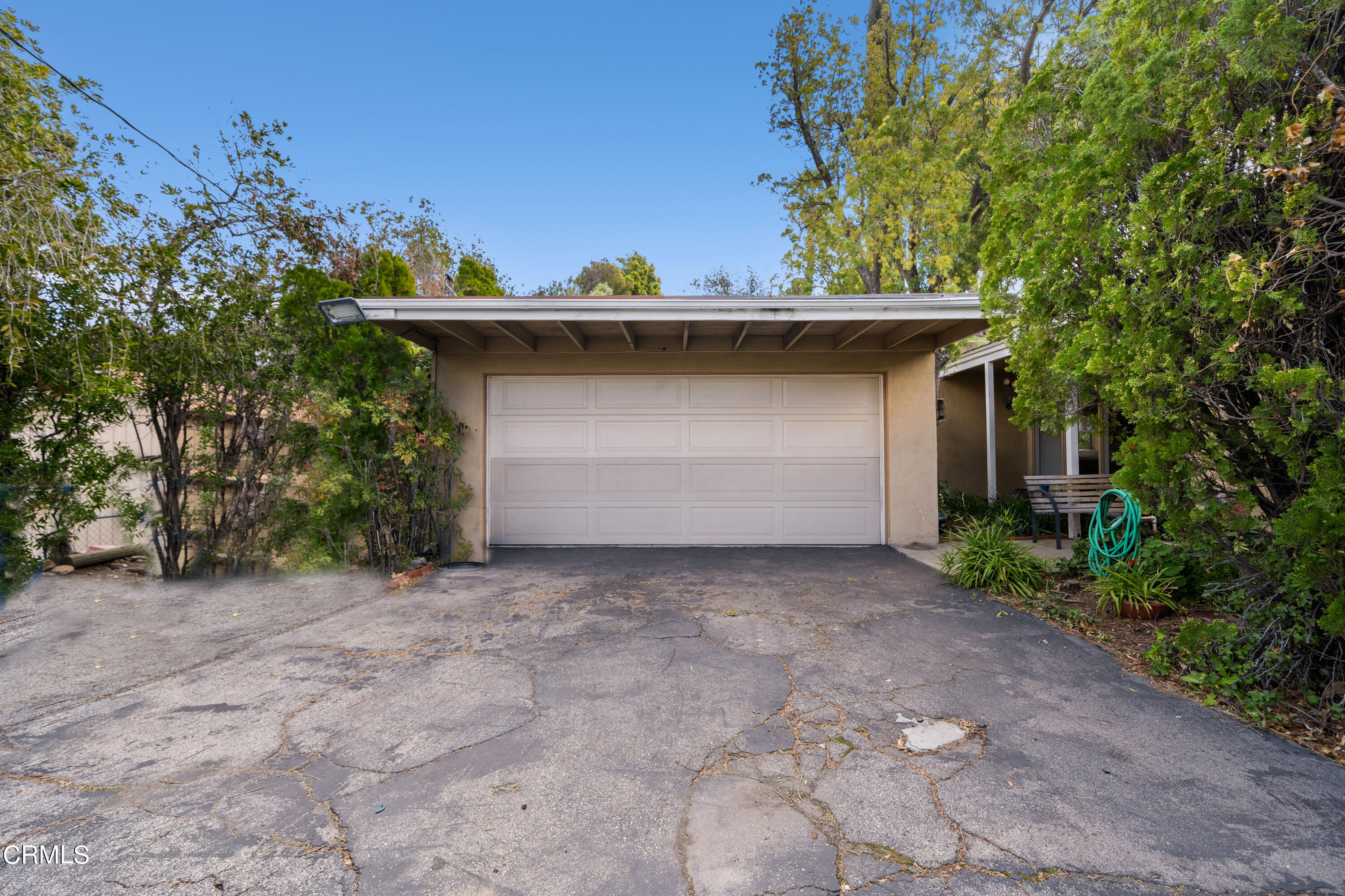 7024 Charrick Place Tujunga, CA 91042 - Photo 3 of 45 a view of a backyard with a tree