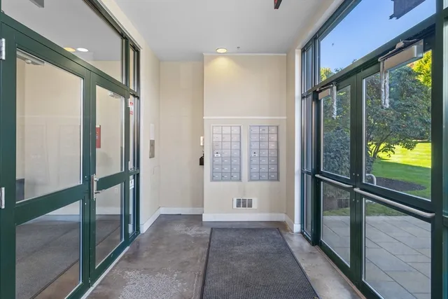 a view of an entryway