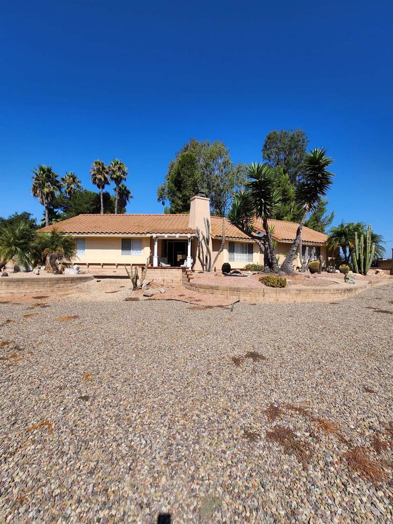 1481 El Nido Drive Fallbrook, CA 92028 - Photo 8 of 8 a view of house with outdoor space and seating area