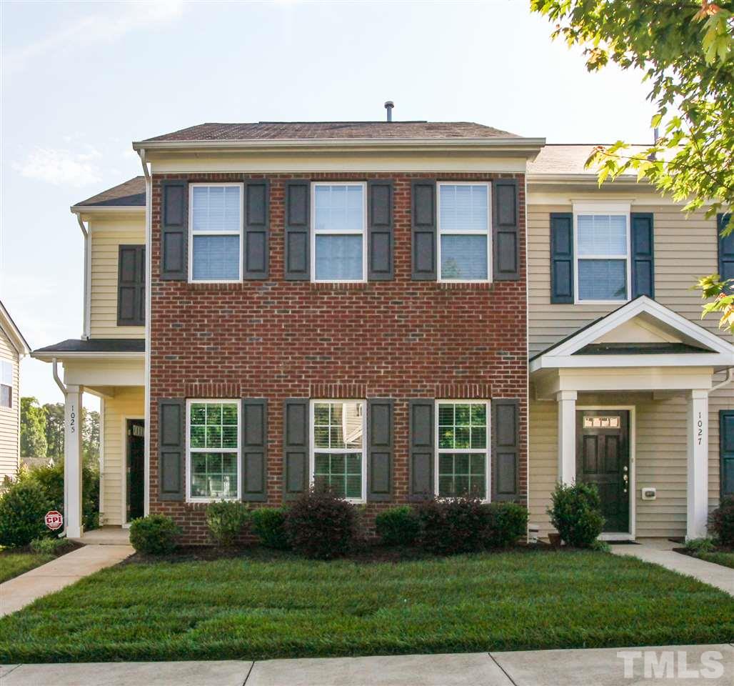 1025 Ileagnes Road Raleigh, NC 27603 - Photo 2 of 25 front view of brick house with a yard