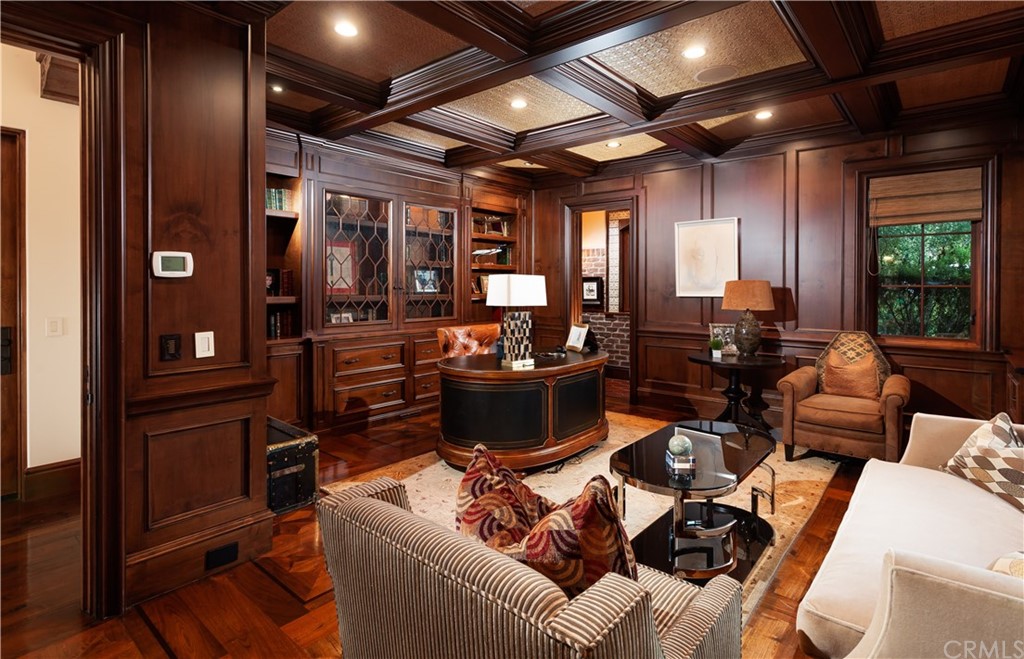 177 Shorecliff Road Corona del Mar, CA 92625 - Photo 25 of 48 a living room with furniture and a large window