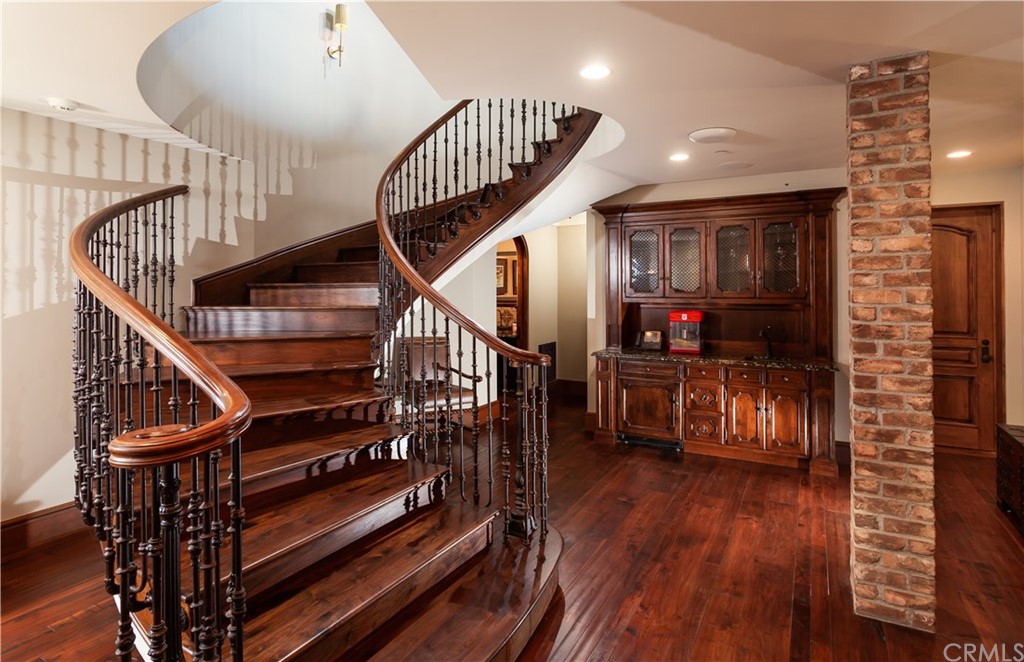 177 Shorecliff Road Corona del Mar, CA 92625 - Photo 26 of 48 a view of entryway livingroom and hall with wooden floor
