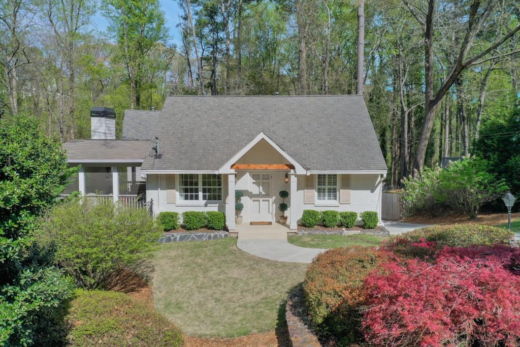 2700 Ridgemore Road Northwest Atlanta, GA 30318 - Photo 1 of 1 front view of a house with a yard