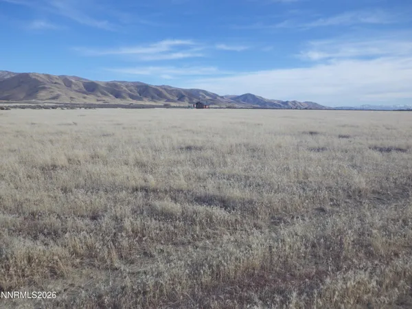 a view of an outdoor space and mountain view