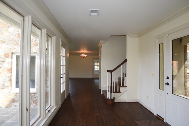 609 Turkey Ridge Road Castleton, VA 22716 - Photo 8 of 33 a view of an entryway with wooden floor and windows