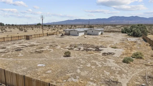 a view of a lake with a mountain