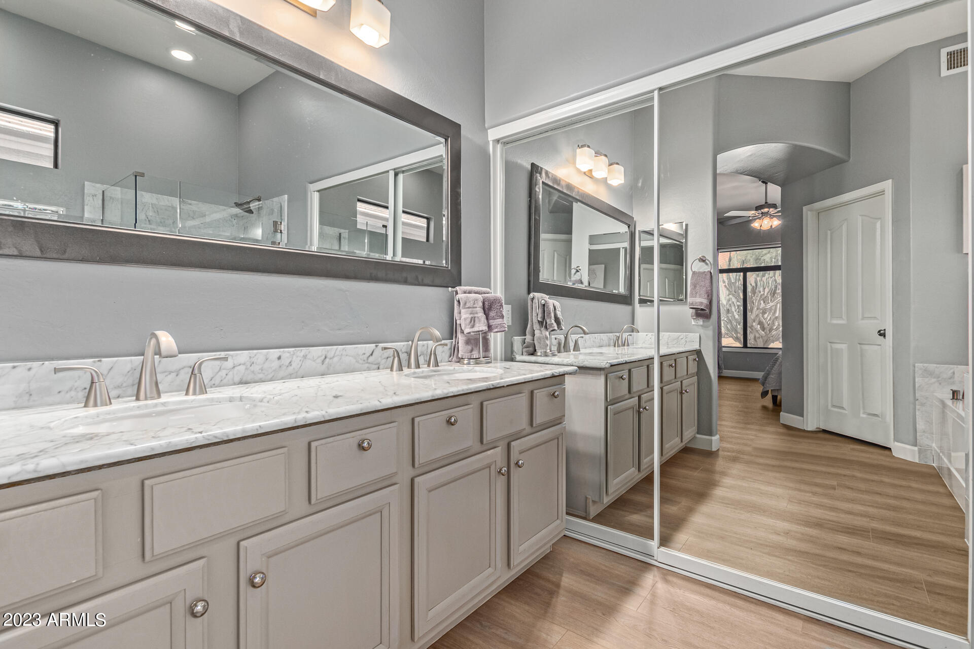 4506 East Jaeger Road Phoenix, AZ 85050 - Photo 18 of 47 Dual sinks, designer mirror in Primary