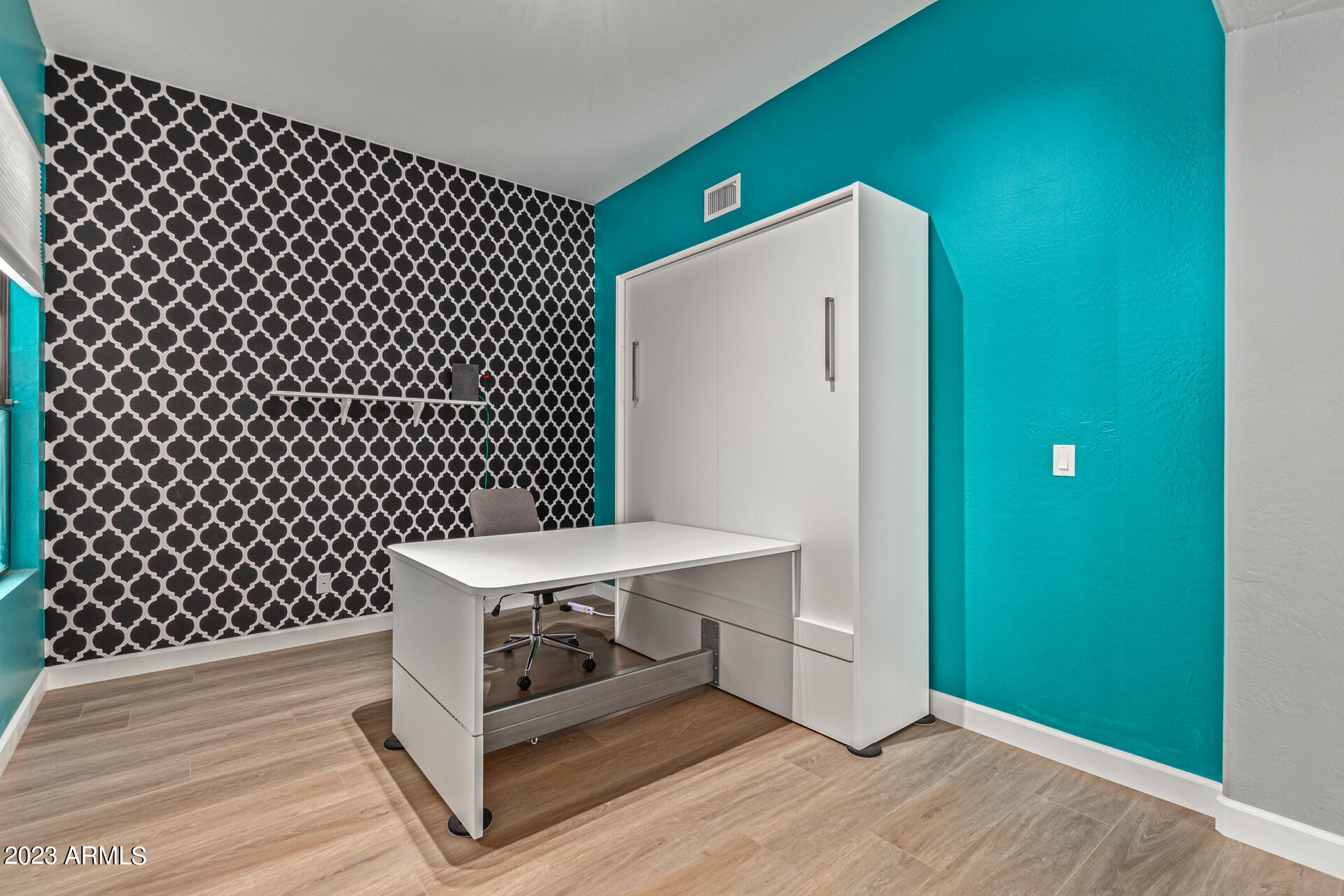 4506 East Jaeger Road Phoenix, AZ 85050 - Photo 24 of 47 Den with designer feature wall