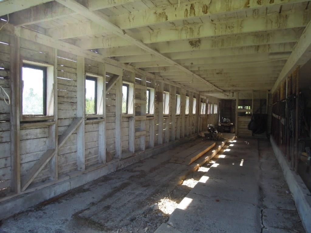 Lot 34 Thibodeau Road Woodland, ME 04736 - Photo 15 of 18 Interior of old dairy barn