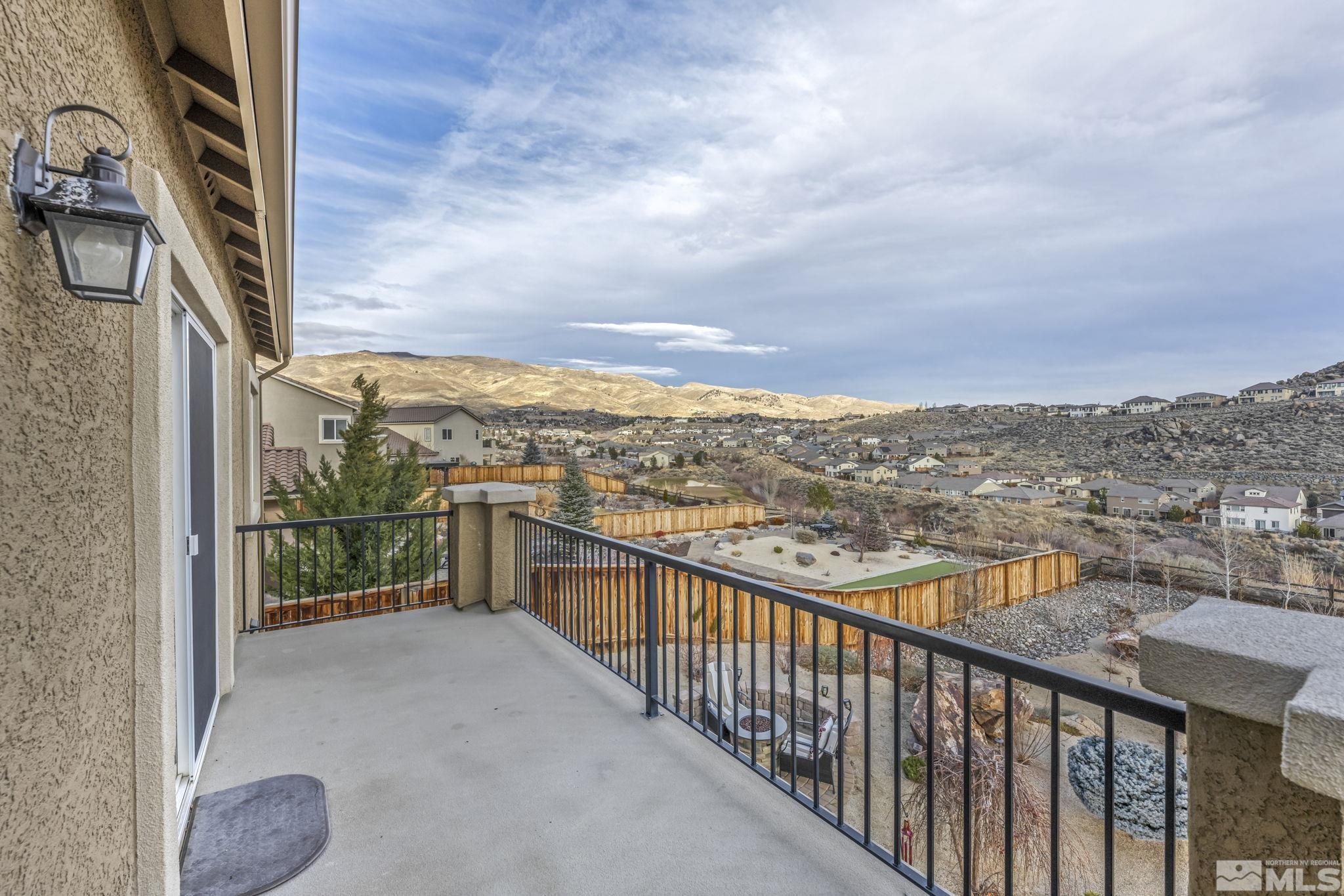 1610 Elk Run Trail Reno, NV 89523 - Photo 18 of 33 a view of city from balcony