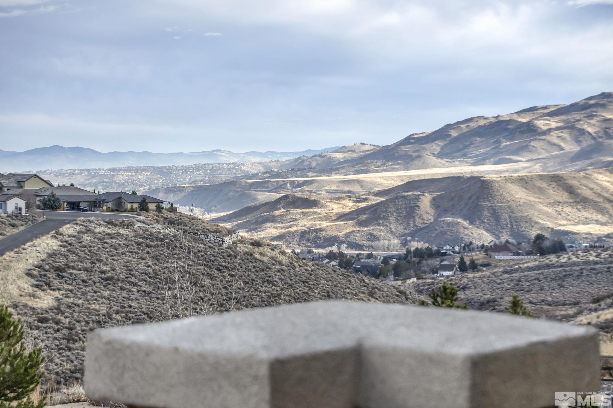 1610 Elk Run Trail Reno, NV 89523 - Photo 29 of 33 a view of a dry yard with mountains in the background