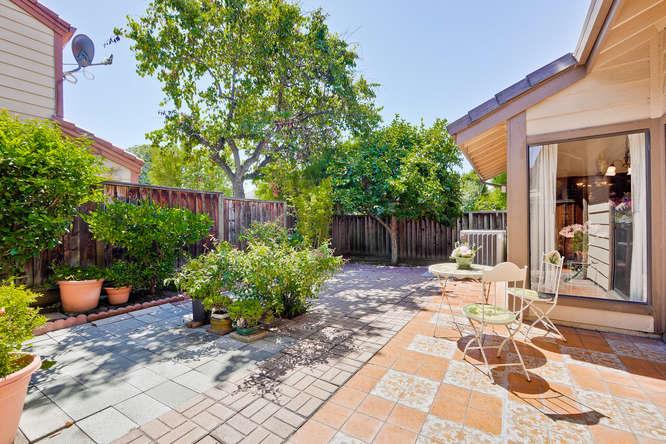1064 Dempsey Road Milpitas, CA 95035 - Photo 38 of 39 a view of a backyard with sitting area