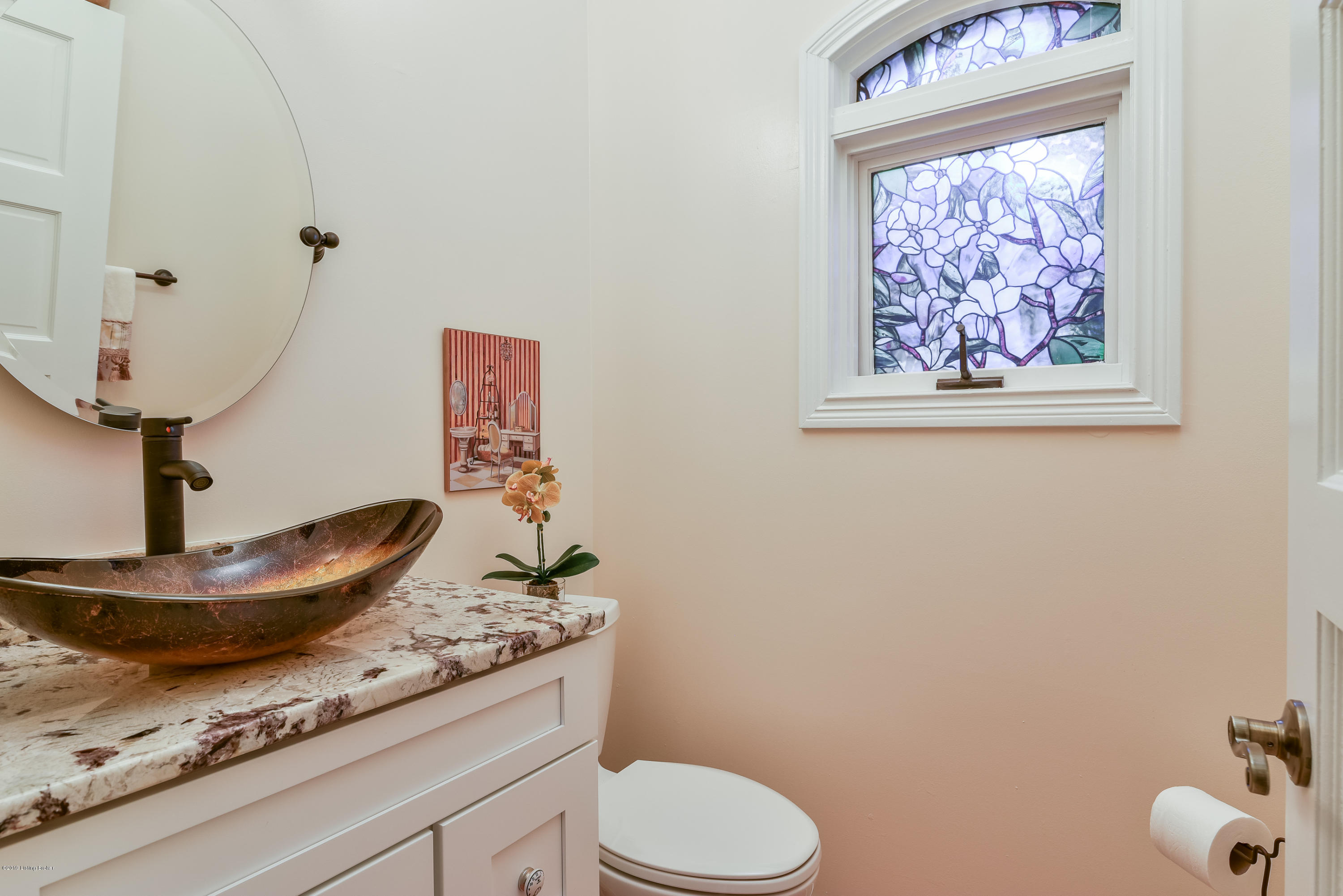 11511 Cedardale Road Anchorage, KY 40223 - Photo 6 of 99 Fresh updates -new granite counter with shimmering pedestal sink