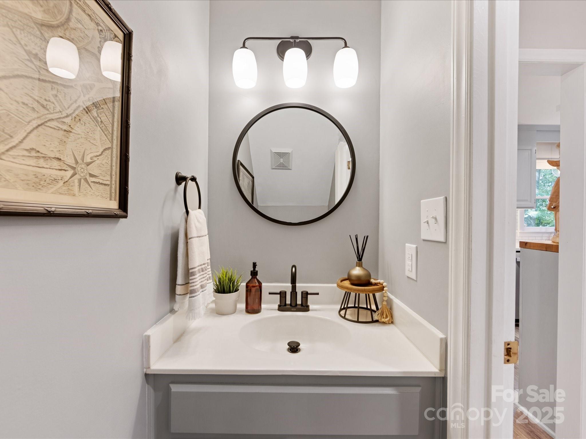 19607 Tryon Street Cornelius, NC 28031 - Photo 22 of 40 a bathroom with a sink and a mirror
