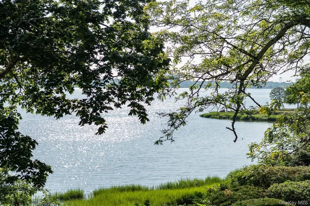 a view of outdoor space with a garden