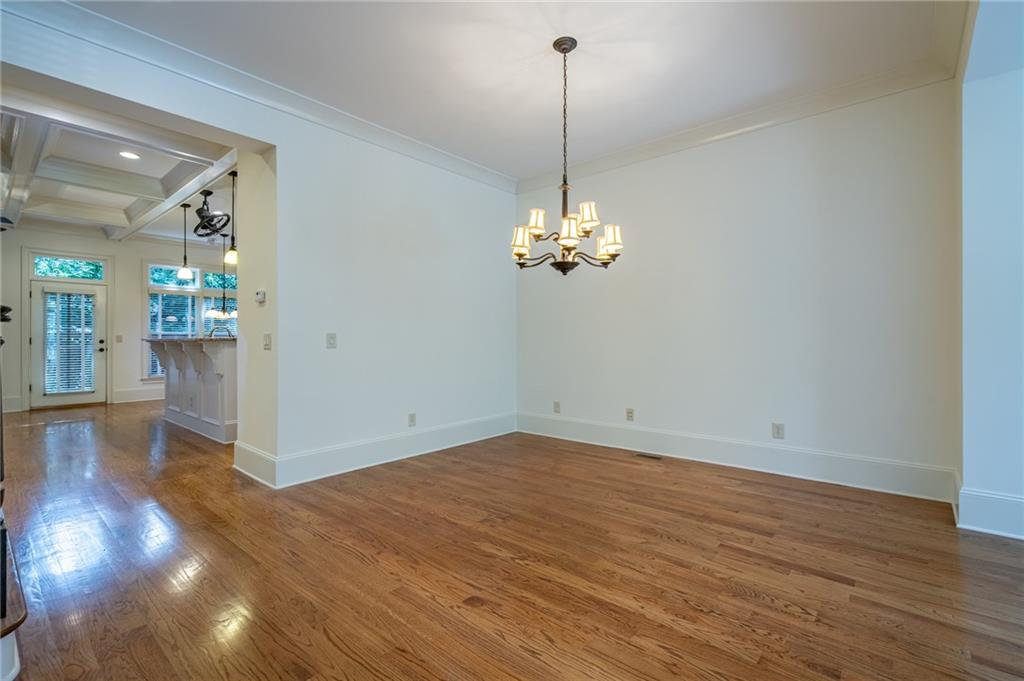 12 Candler Grove Drive Decatur, GA 30030 - Photo 4 of 33 a view of empty room with wooden floor