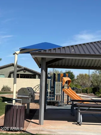 a view of outdoor space with seating area