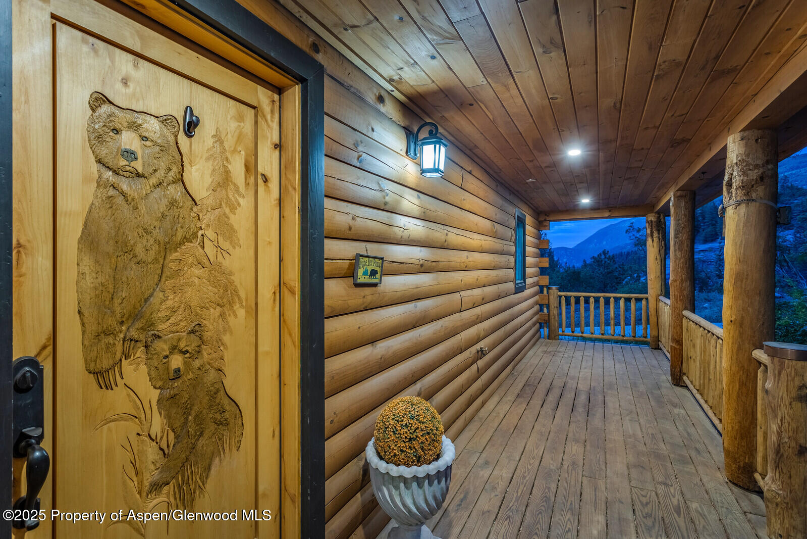 175 Bison Lane Redstone, CO 81623 - Photo 12 of 60 a view of entryway with wooden floor