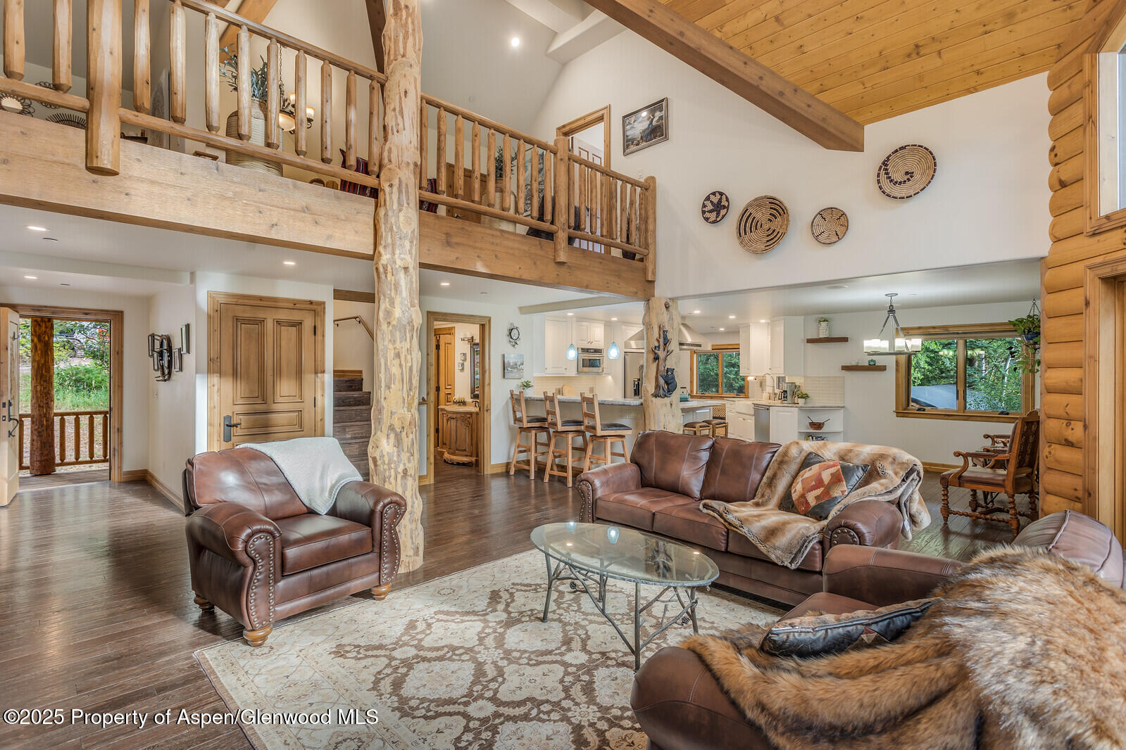 175 Bison Lane Redstone, CO 81623 - Photo 18 of 60 a living room with furniture and a large window