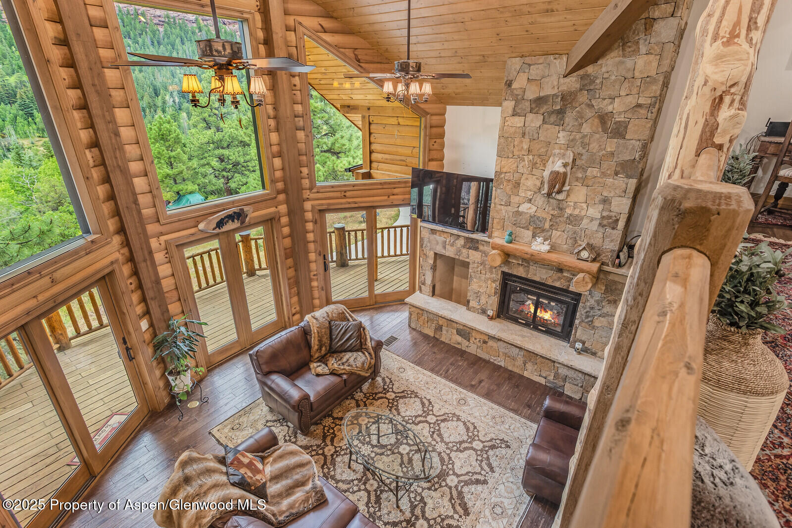 175 Bison Lane Redstone, CO 81623 - Photo 20 of 60 a living room with furniture and a window