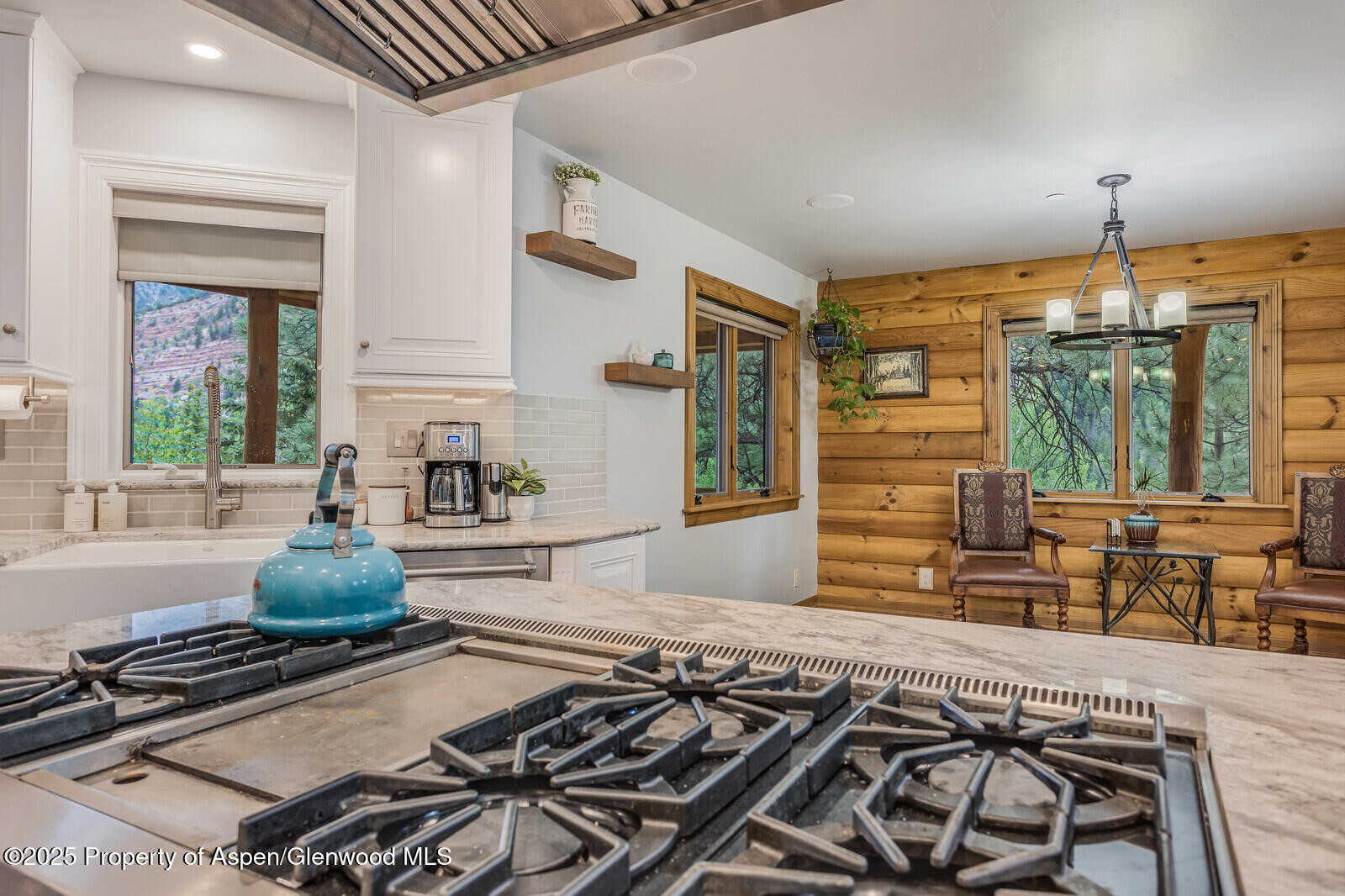 175 Bison Lane Redstone, CO 81623 - Photo 26 of 60 a kitchen with a stove and a window