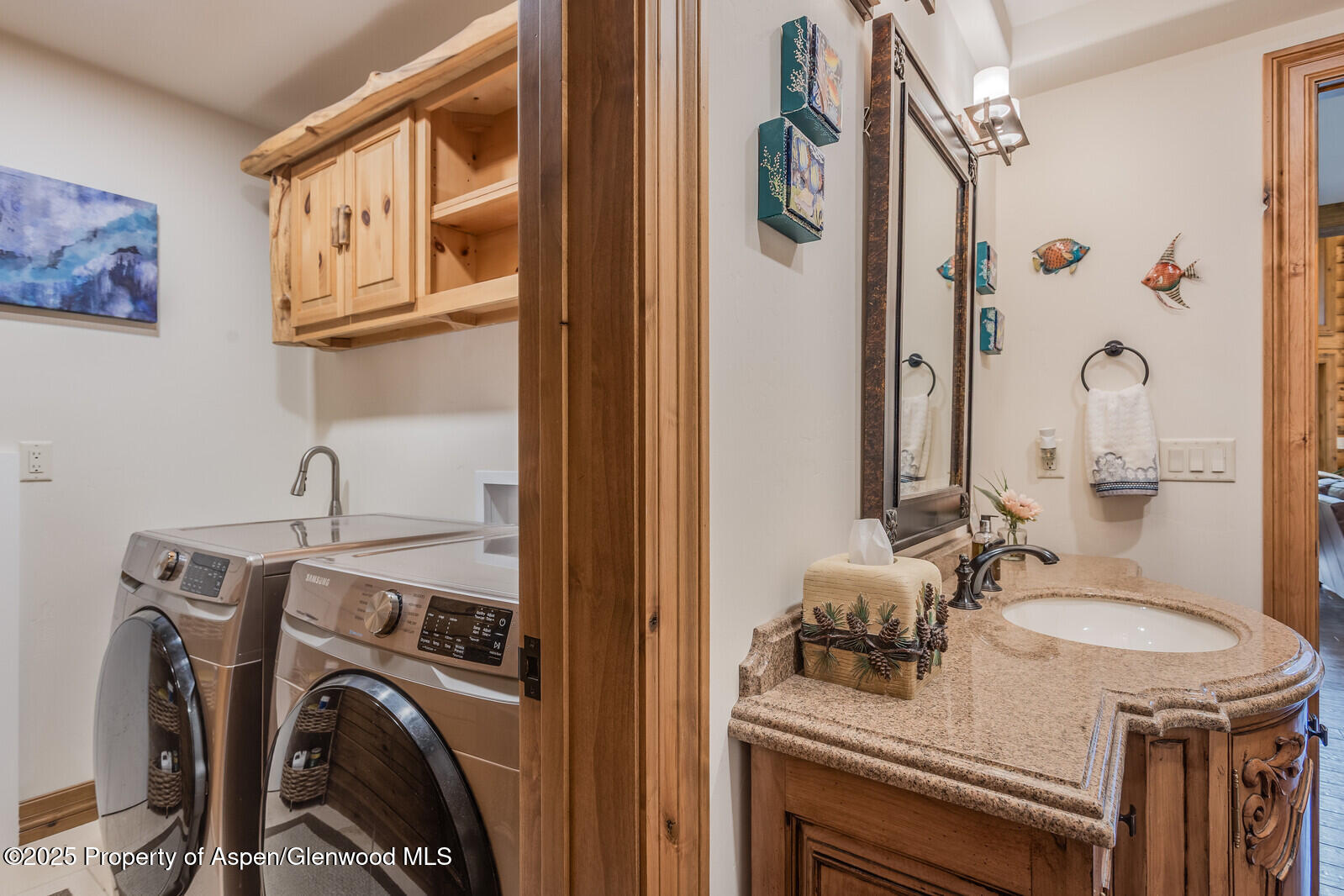 175 Bison Lane Redstone, CO 81623 - Photo 33 of 60 a view of a kitchen cabinets and a stove top oven