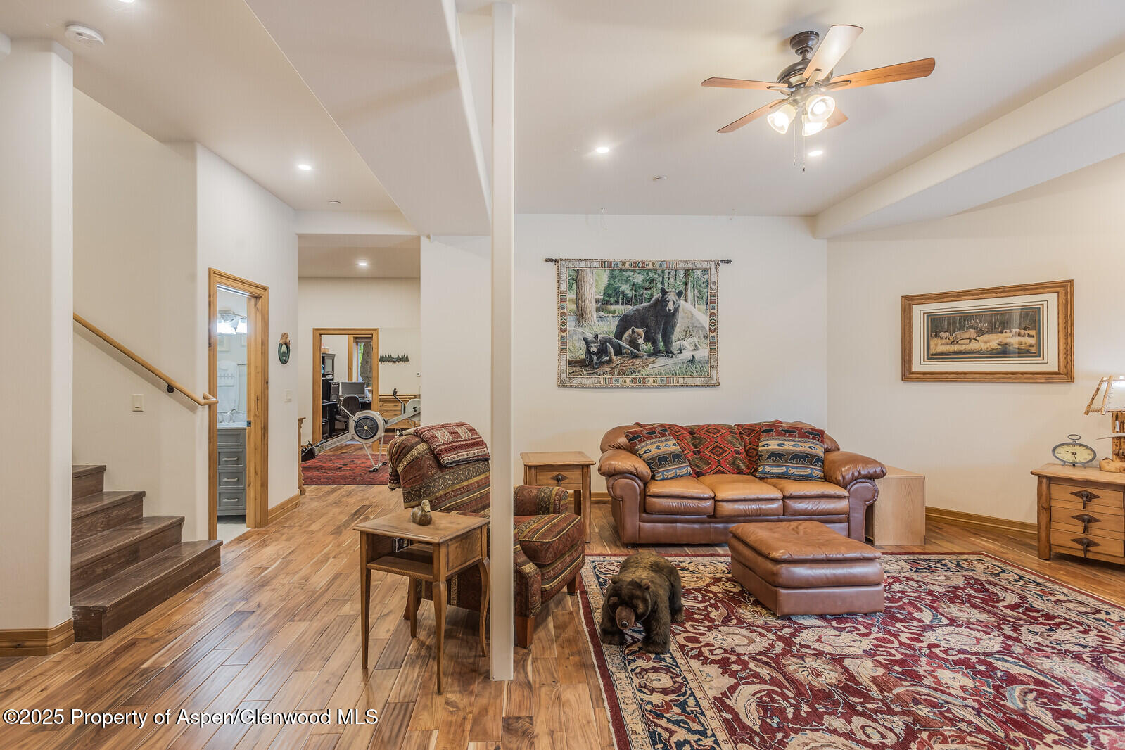 175 Bison Lane Redstone, CO 81623 - Photo 54 of 60 a living room with furniture and a fireplace