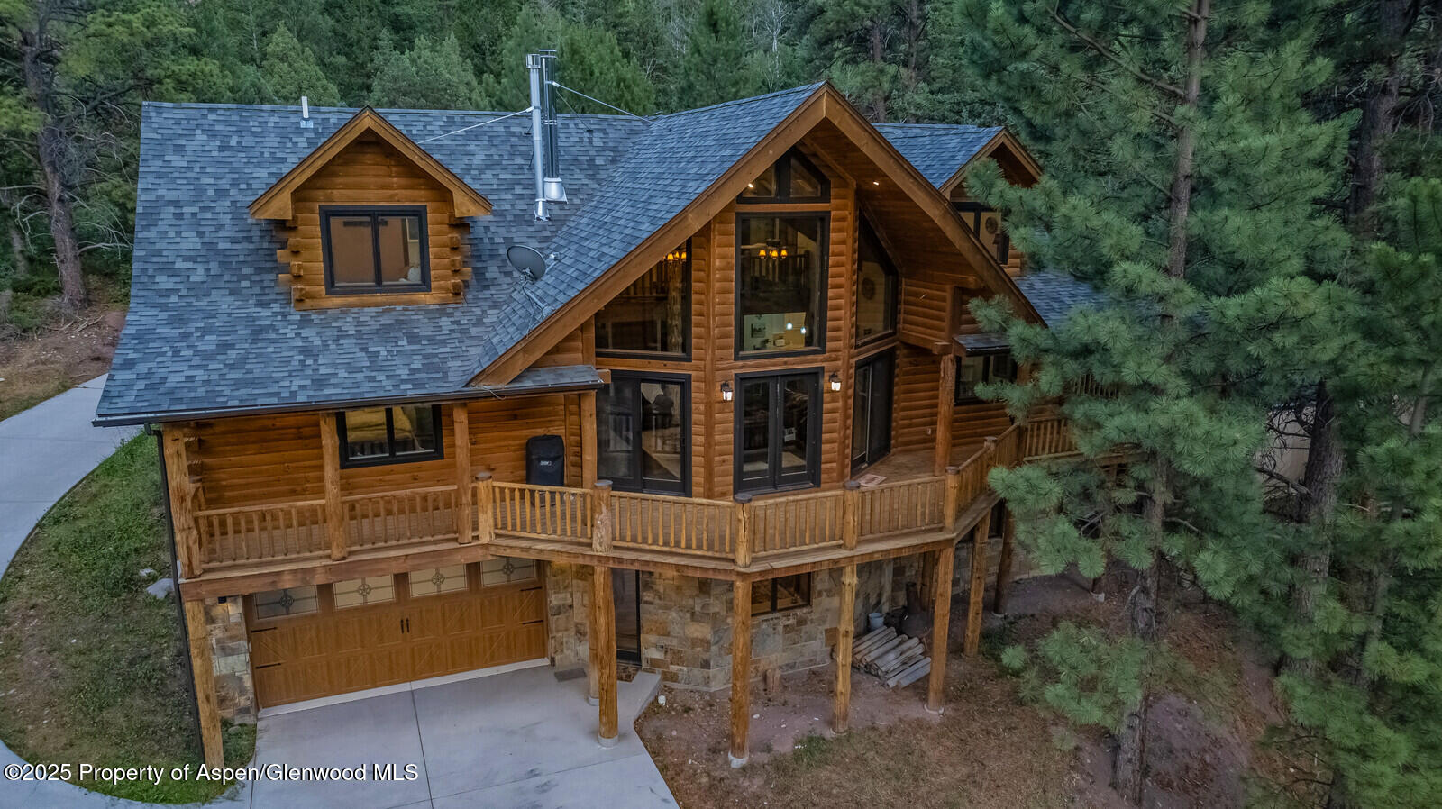 175 Bison Lane Redstone, CO 81623 - Photo 10 of 60 an aerial view of a house with a yard