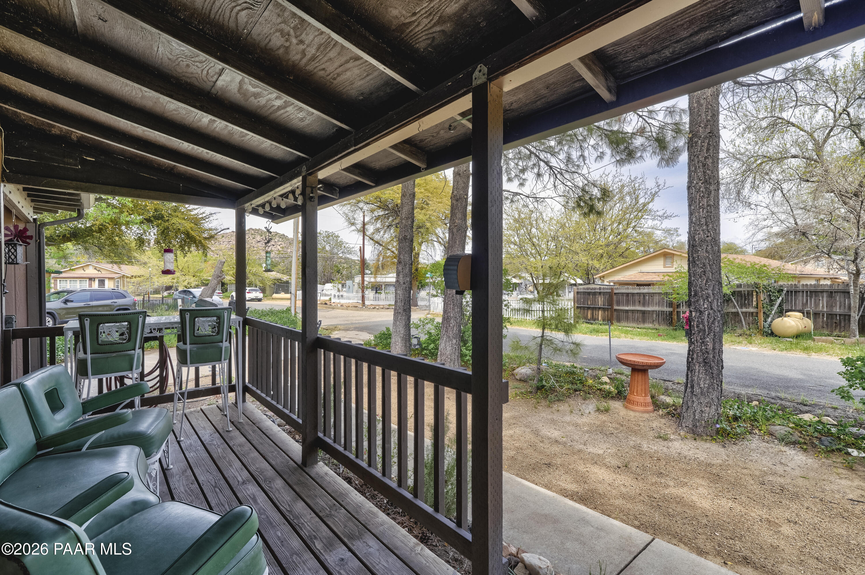 22584 Stone Way Yarnell, AZ 85362 - Photo 5 of 36 a view of porch with a swing
