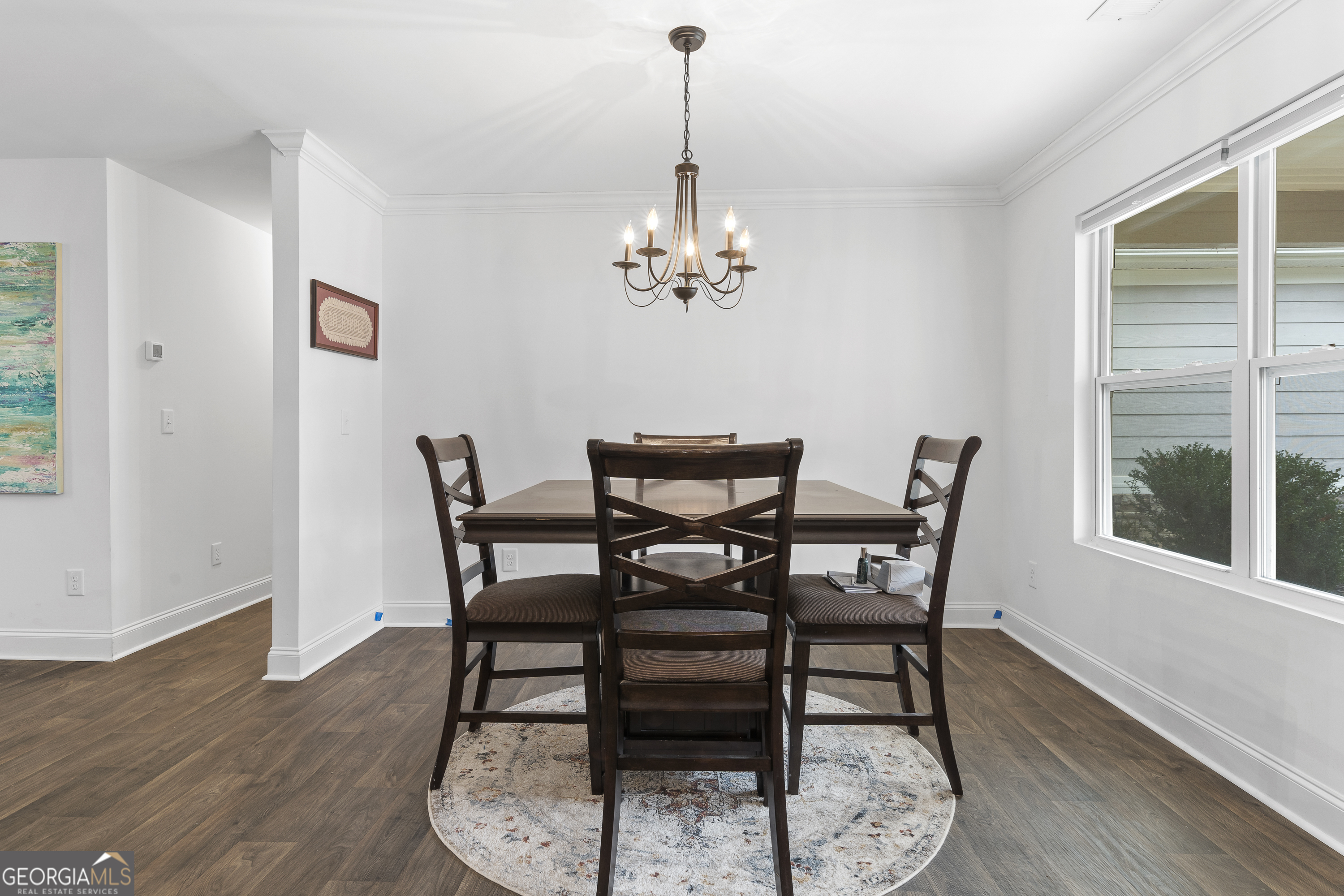 149 Willow Forest Road Milledgeville, GA 31061 - Photo 44 of 52 a view of a dining room with furniture window and wooden floor