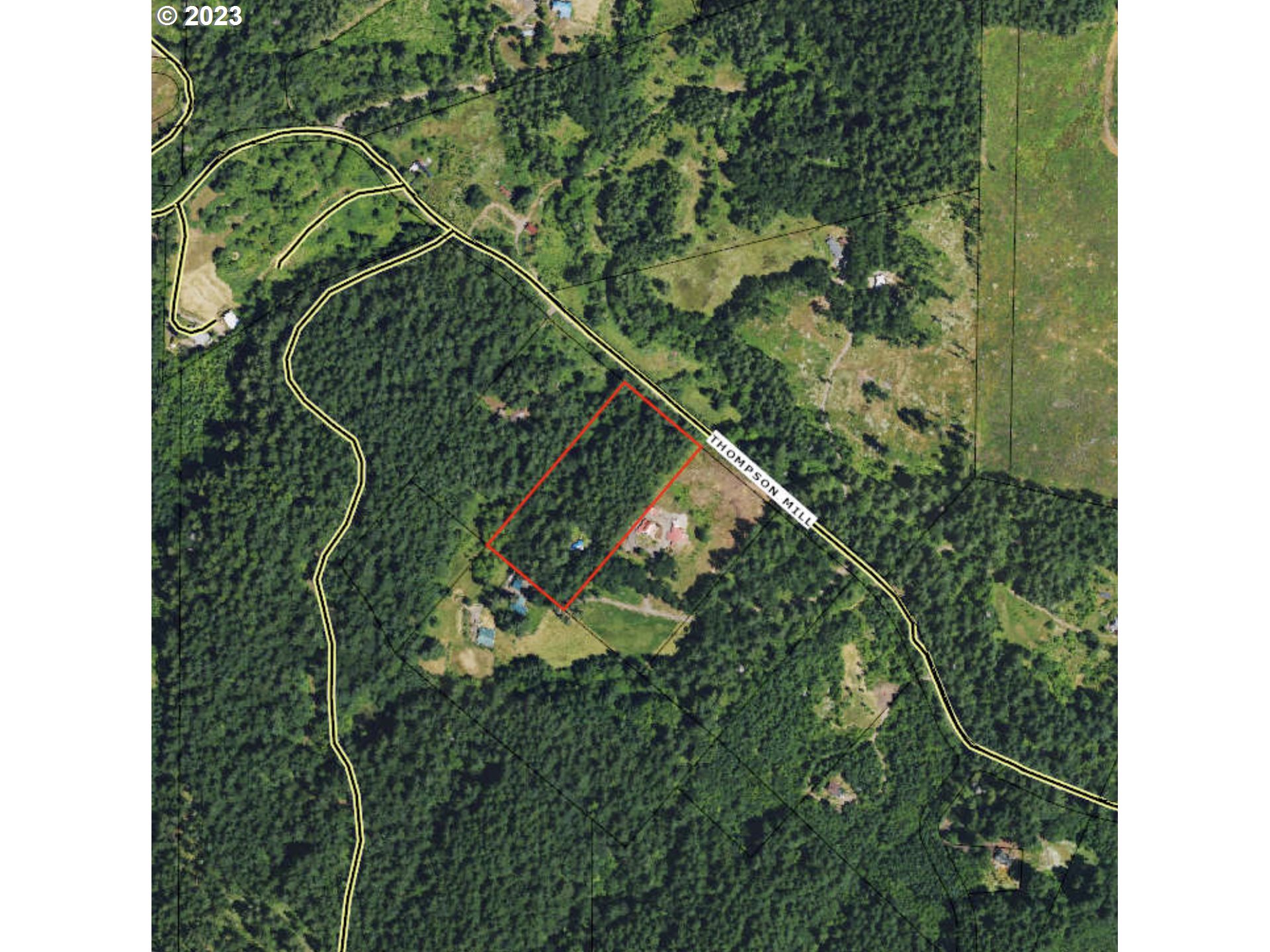 27801 Thomson Mill Road Sheridan, OR 97378 - Photo 9 of 9 a bird view of a garden