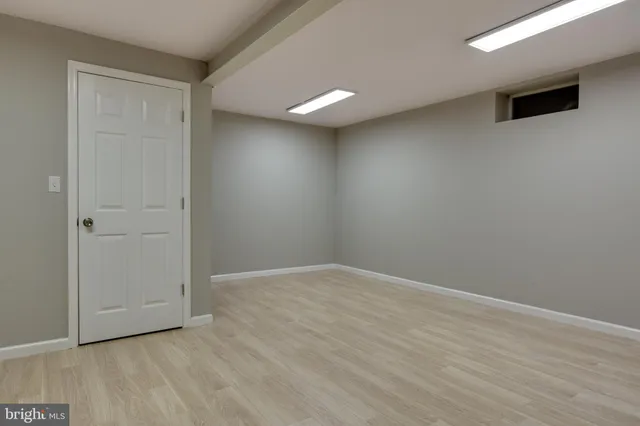 wooden floor in an empty room