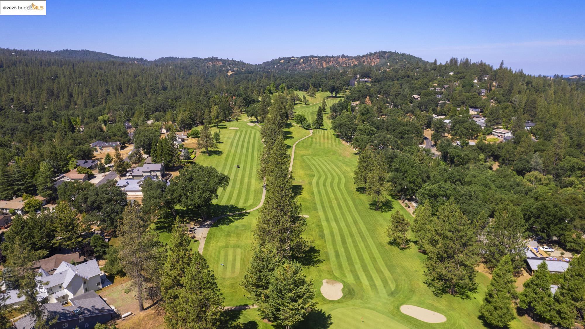 2-305 Ferretti Road Groveland, CA 95321 - Photo 19 of 25 Aerial view of property's location with a golf club