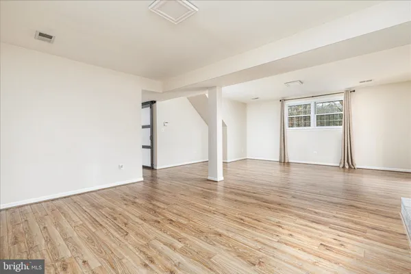 wooden floor in an empty room