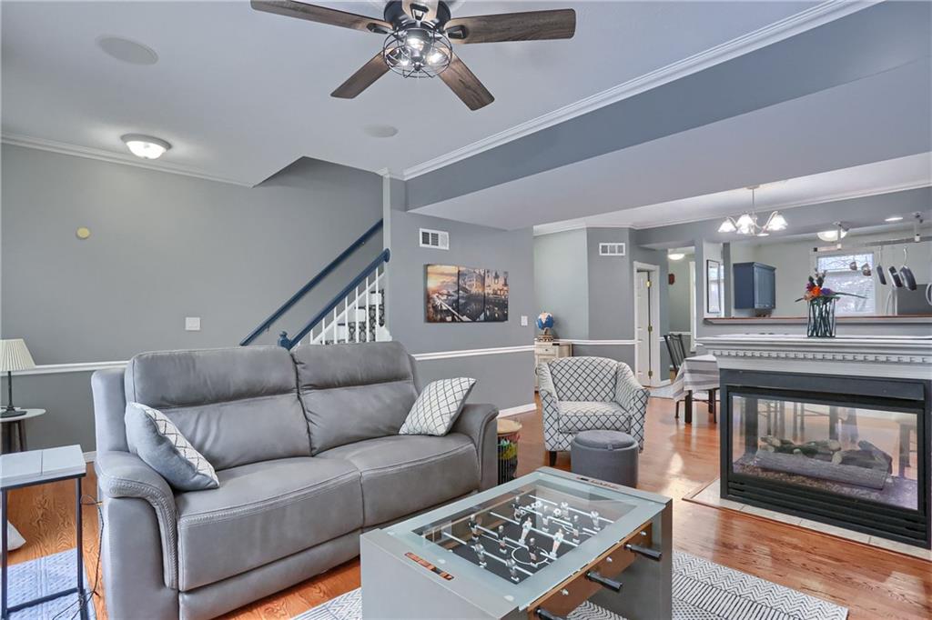 201 Beech Street Gibsonia, PA 15044 - Photo 18 of 49 a living room with furniture and a view of kitchen