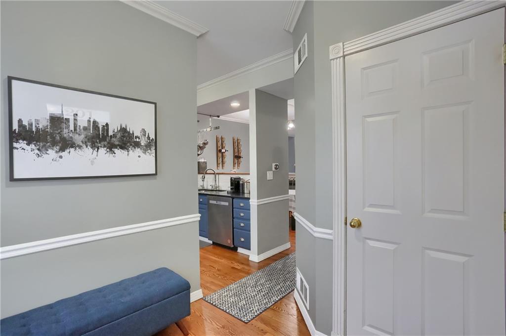 201 Beech Street Gibsonia, PA 15044 - Photo 4 of 49 a view of kitchen with furniture and wooden floor