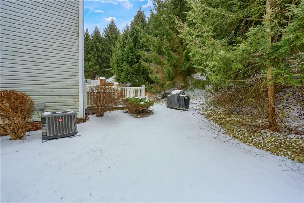 201 Beech Street Gibsonia, PA 15044 - Photo 44 of 49 a view of a patio with table and chairs and potted plants