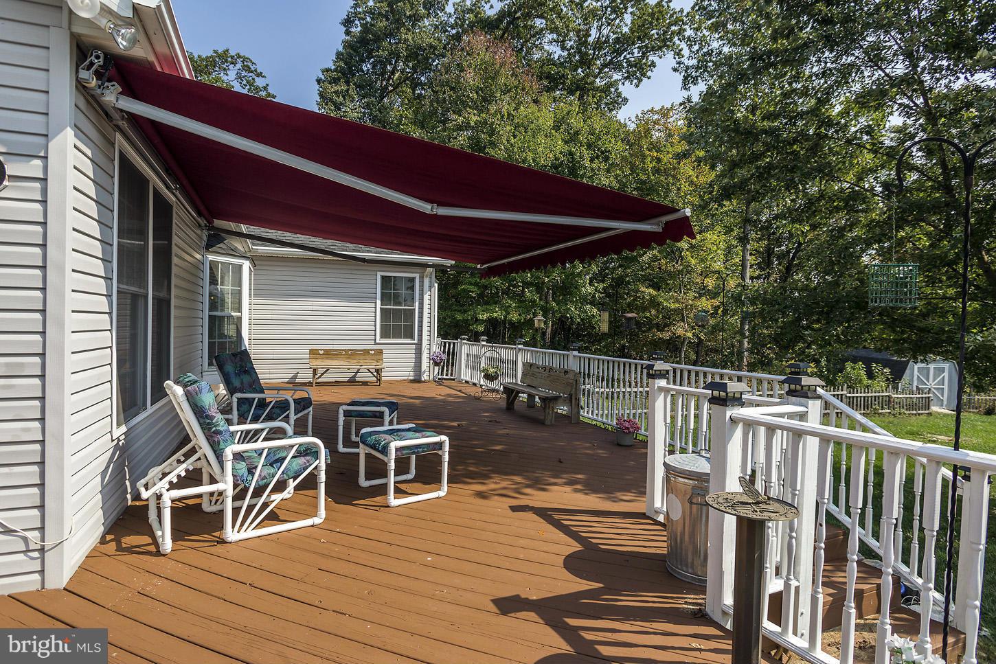 515 Gorsuch Road Westminster, MD 21157 - Photo 24 of 25 Deck | Electric Awning