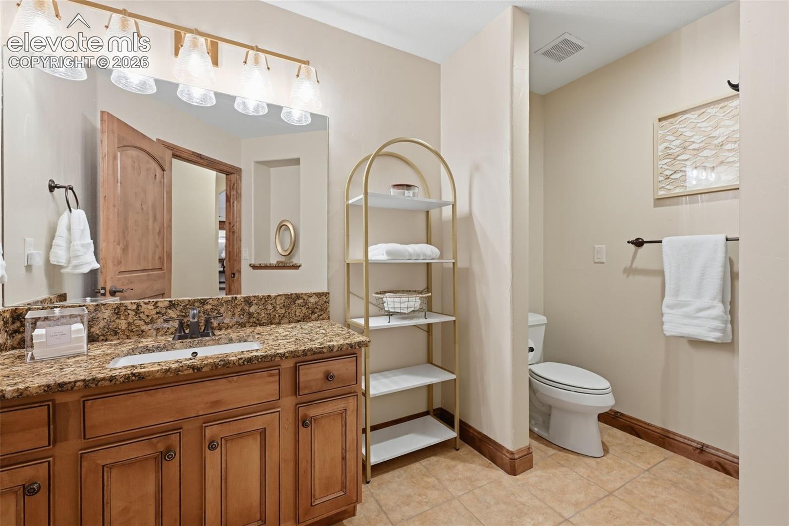 4865 Hidden Rock Road Colorado Springs, CO 80908 - Photo 41 of 50 Spacious full bath near bedroom #4!