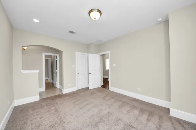 wooden floor in an empty room